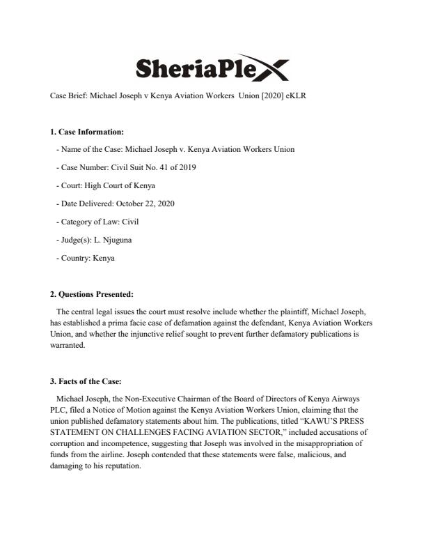 Michael-Joseph-v-Kenya-Aviation-Workers-Union-[2020]-eKLR-Case-Summary_2443_0.jpg